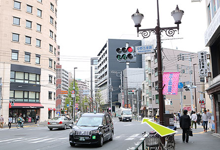 駅からの道のり4
